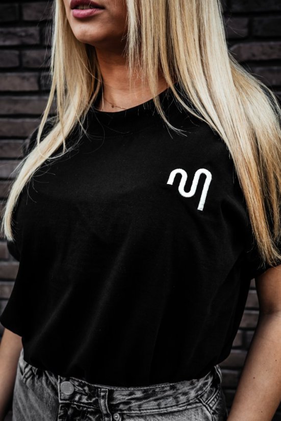 ČERNÉ TRIKO MUSART UNISEX - Velikost: L